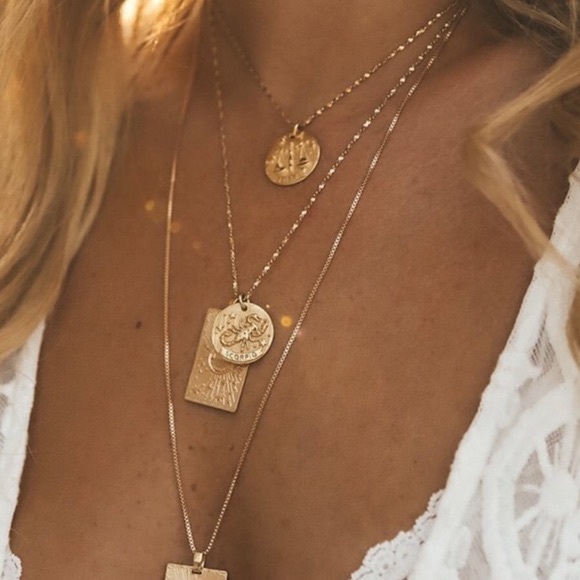 ISO Spell Pisces zodiac necklace - Picture 2 of 2